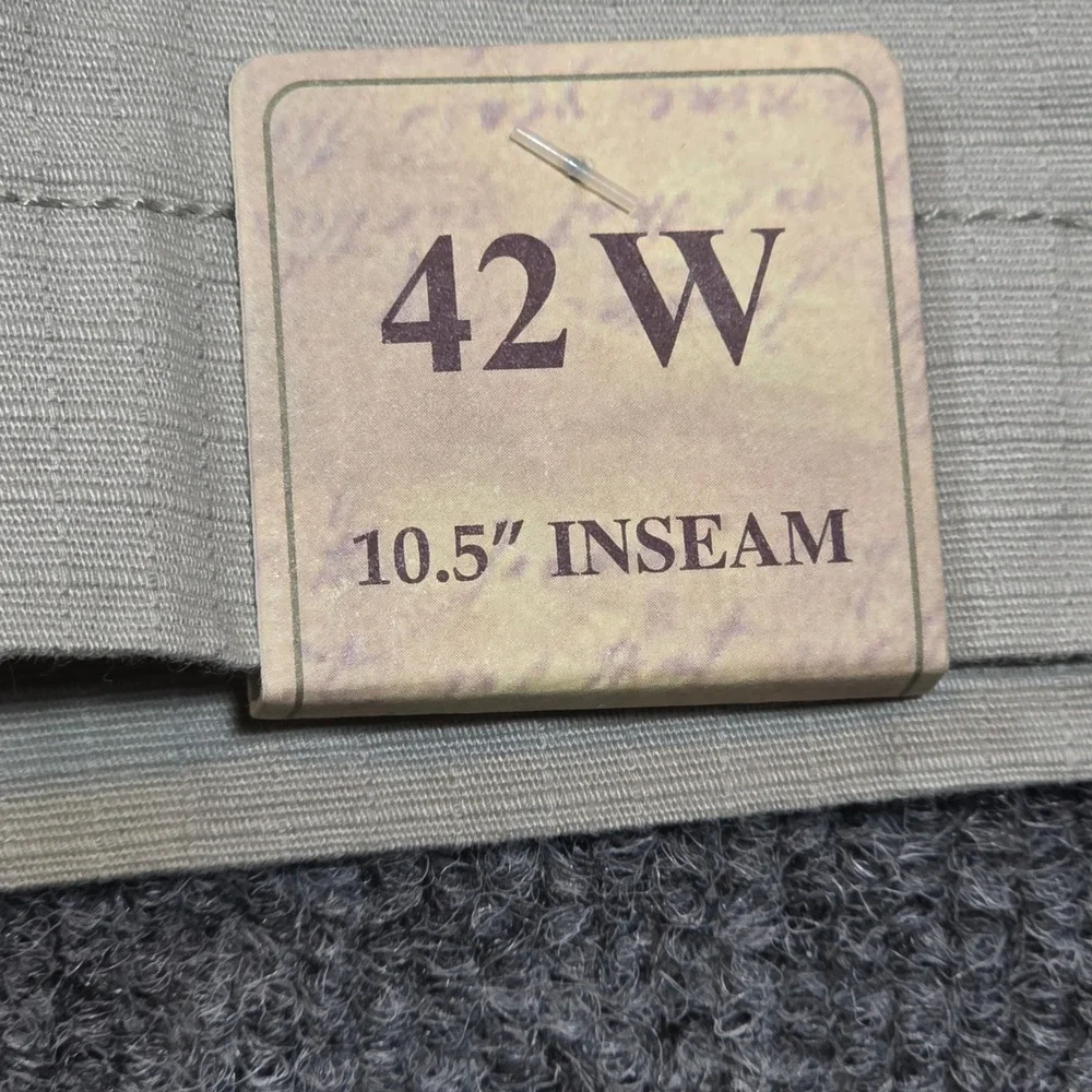 NWT Clearwater‎ Outfitters Mens 42W Ripstop Chino Shorts Khaki Gorpcore Fishing